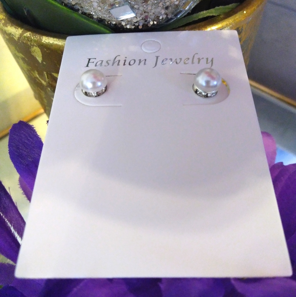 Stud earrings